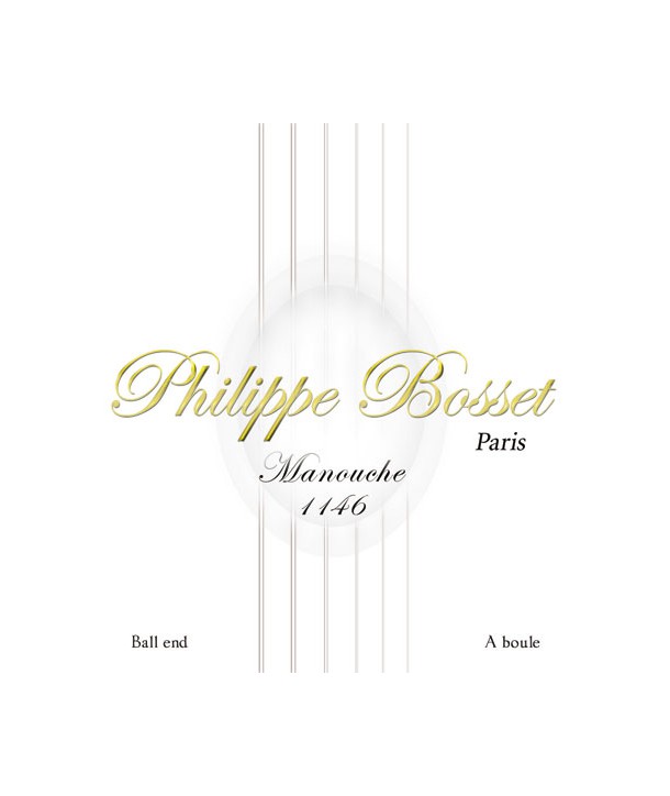 Jeu de cordes Gypsy Jazz à boule tension normale 11-46