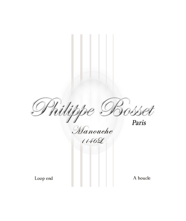 Jeu de cordes Gypsy Jazz à boucle tension normale 11-46