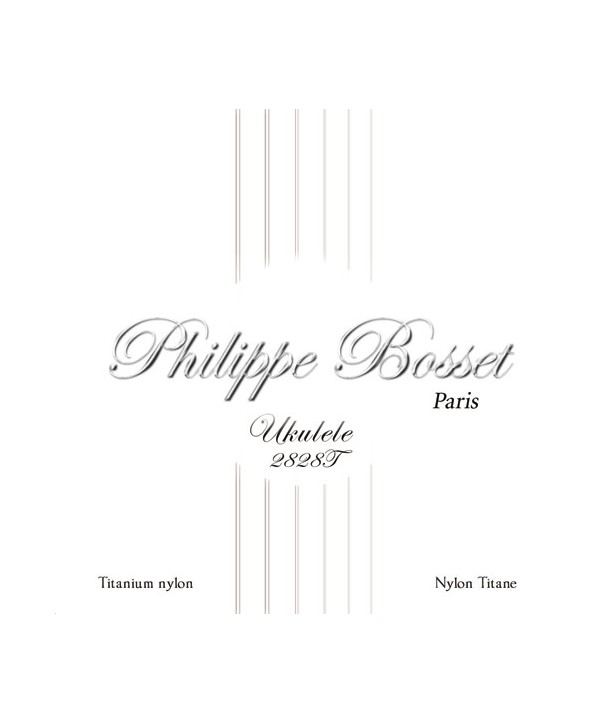 Jeu de 4 cordes UKULELE Nylon titane