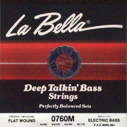 Jeu de 4 cordes Basse "ORIGINAL 1954" Fender style filé plat 52-110