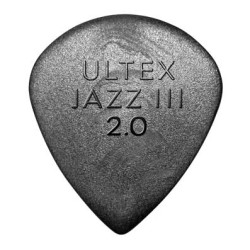 Lot de 6 médiators Ultex Jazz III 2mm