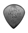 Lot de 6 médiators Ultex Jazz III 2mm