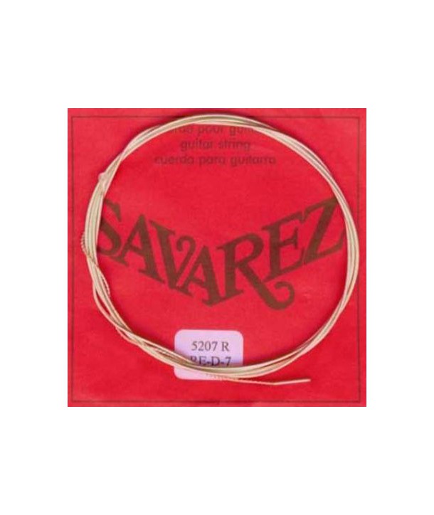 Corde unité La grave - Rouge Tension Normale - Filé argent