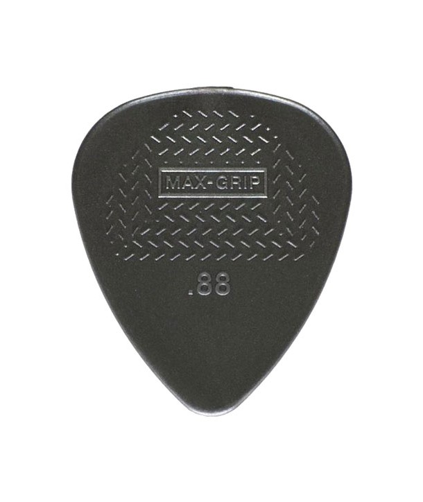 Lot de 6 médiators Nylon Max Grip 0,88 mm