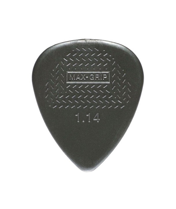 Lot de 6 médiators Nylon Max Grip 1,14 mm