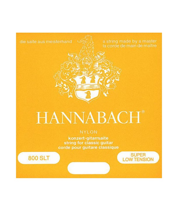 Jeu de cordes classique Série 800 Tension Super Low Plaqué argent 800SLT