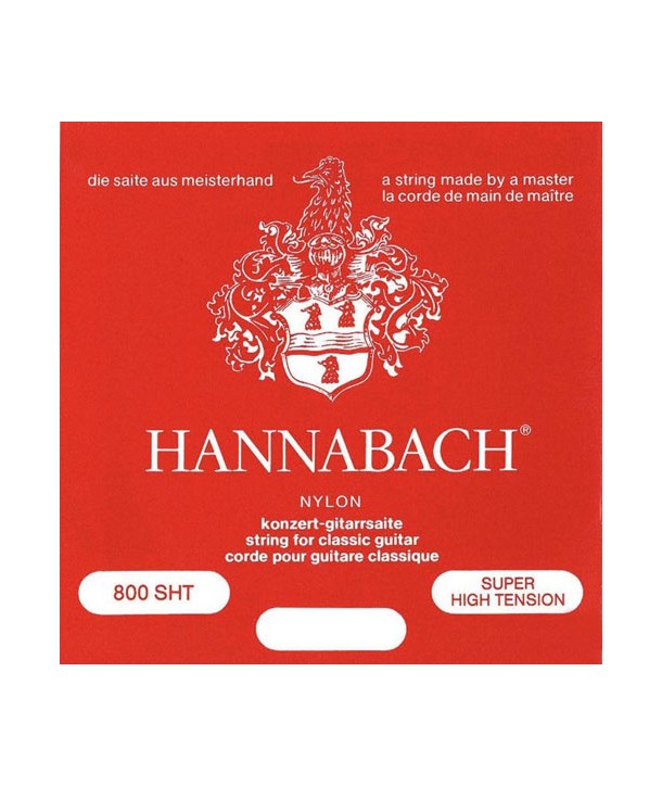Jeu de cordes classique Série 800 Tension Super High Plaqué argent 800SHT