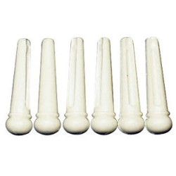 EZ1410W - Lot de 6 chevilles blanches