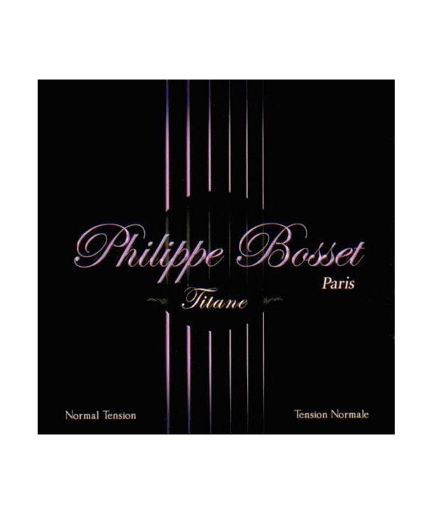 Jeu de 6 cordes classique TITANE Tension Normale