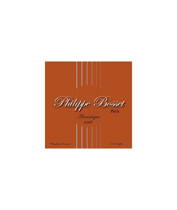 Acoustic strings set Phosphor Bronze Extra-Light 10-47