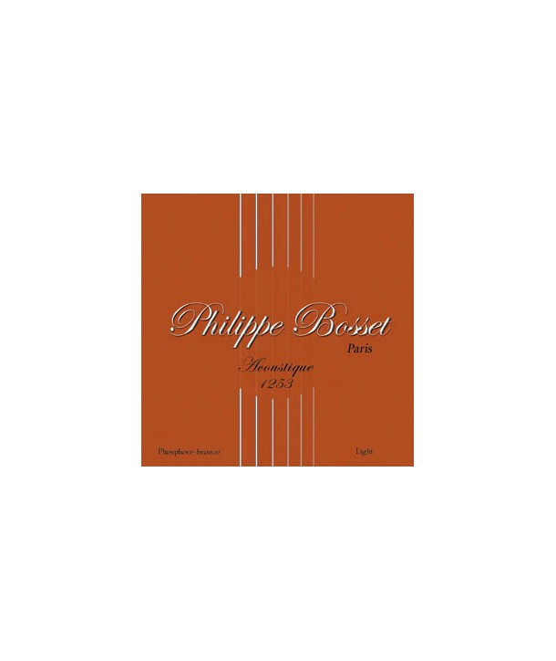 Jeu de cordes Folk Phosphore Bronze Philippe Bosset Light 12-53