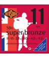 Acoustic strings set Phosphor Bronze Super Bronze Light 11-52