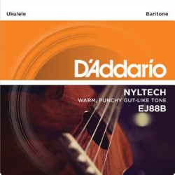 Jeu de cordes pour Ukulélé Baryton Nyltech en Nylon naturel