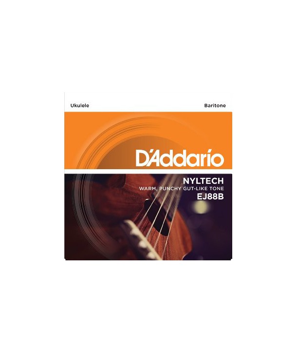 Jeu de cordes pour Ukulélé Baryton Nyltech en Nylon naturel