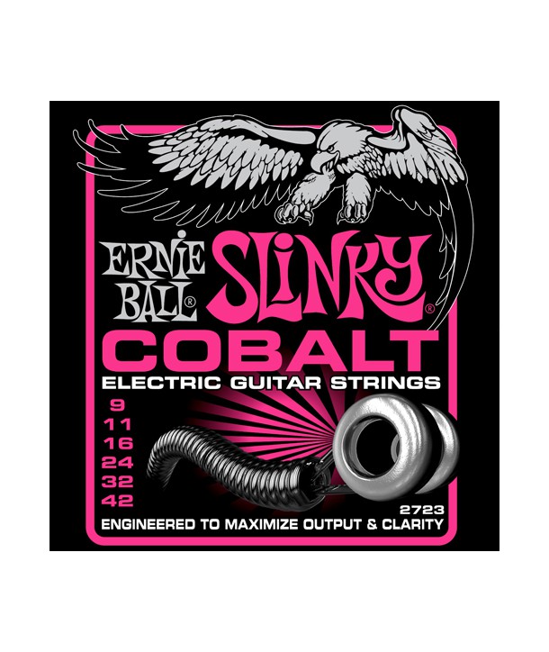 E-Gitarren Saiten Super Cobalt Slinky 9-42