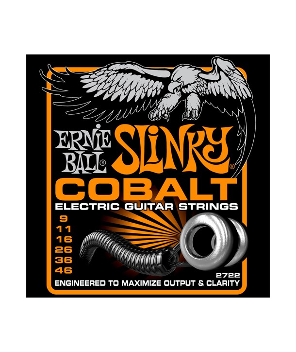 E-Gitarren Saiten Hybrid Cobalt Slinky 9-46