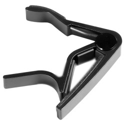83CB - Capodastre TRIGGER Noir pour guitare Folk ou Electrique