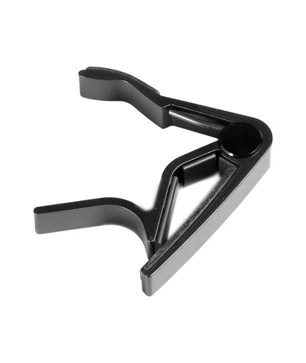 83CB - Capodastre TRIGGER Noir pour guitare Folk ou Electrique