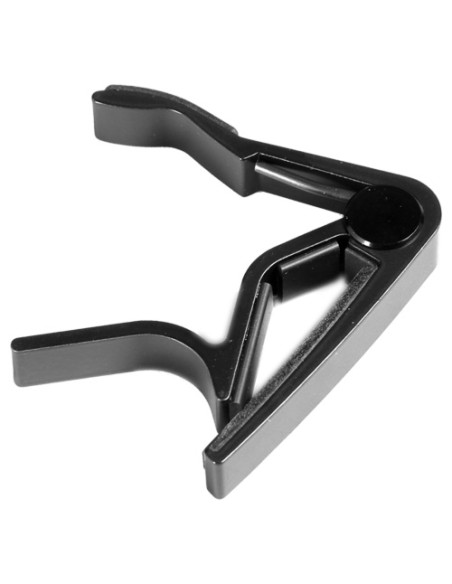 83CB - Capodastre TRIGGER Noir pour guitare Folk ou Electrique