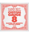 Acoustic or electric single string Slinky Plain Steel 8