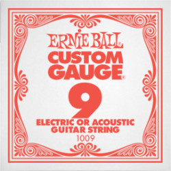 Acoustic or electric single string Slinky Plain Steel 9