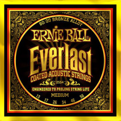 Acoustic strings Set 80/20 Bronze Everlast Coated Medium 13-56