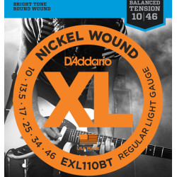Electric strings set Nickel Wound Balanced Tension Light 10-46