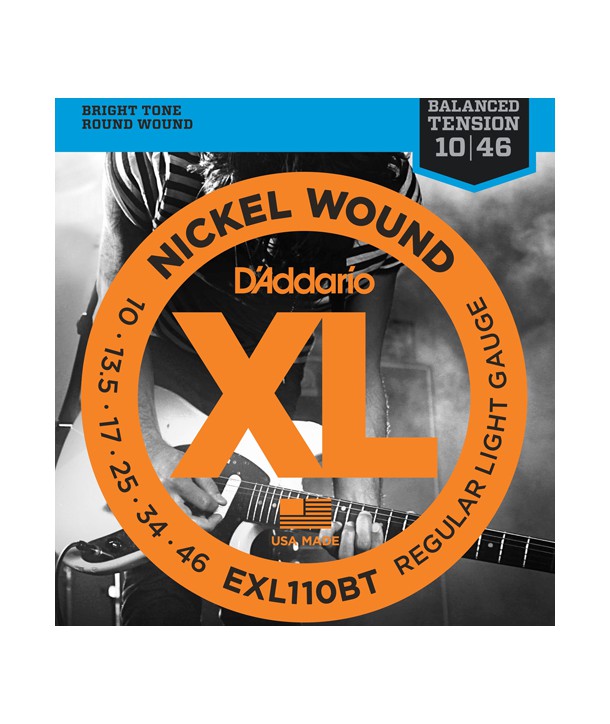Electric strings set Nickel Wound Balanced Tension Light 10-46