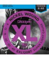 Jeu de cordes électriques Nickel Wound Balanced Tension Super Light 9-40 filé rond nicke