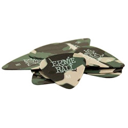 Lot de 6 médiators Camouflage Medium