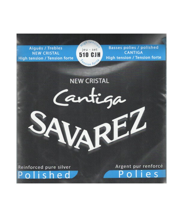 Jeu de cordes classique CANTIGA New cristal Tension forte