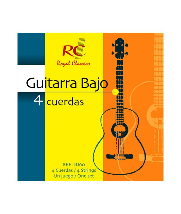 Jeu de 4 cordes classique pour guitare Basse