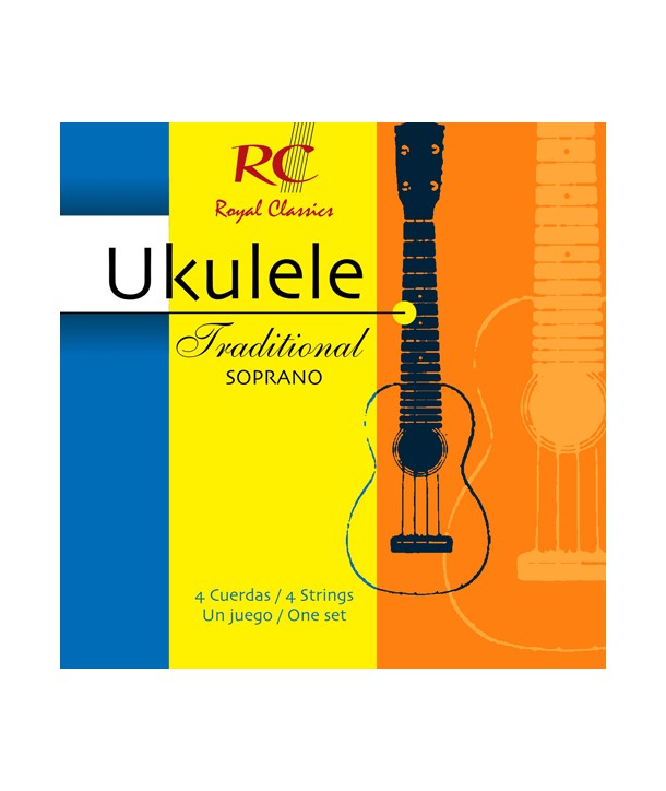 Jeu de 4 cordes Ukulele Traditional Soprano