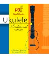 Jeu de 4 cordes Ukulele Traditional Concert