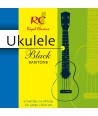 Jeu de 4 cordes Ukulele Black Baryton