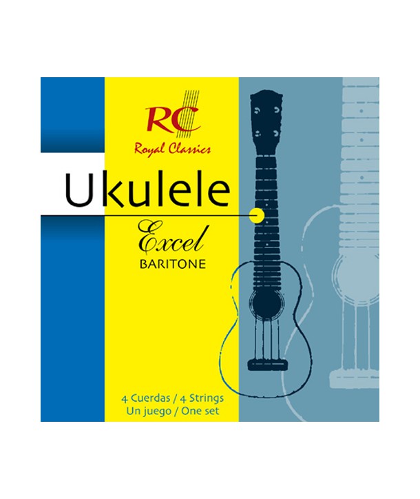 Jeu de 4 cordes Ukulele Excel Baryton