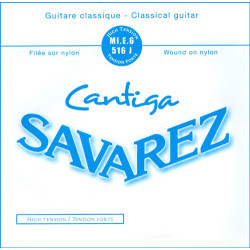 Corde à l'unité de Mi grave Cantiga filée argenté Tension forte