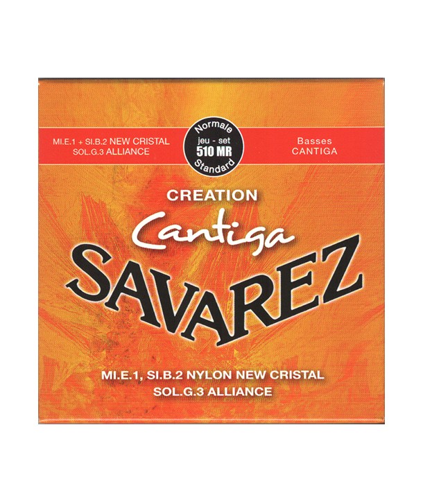Jeu de cordes classique Création CANTIGA tension Normale 510MR