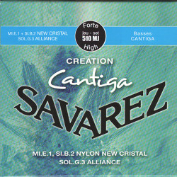 Jeu de cordes classique Création CANTIGA tension Forte 510MJ