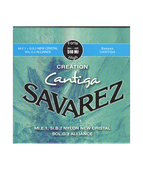 Jeu de cordes classique Création CANTIGA tension Forte 510MJ
