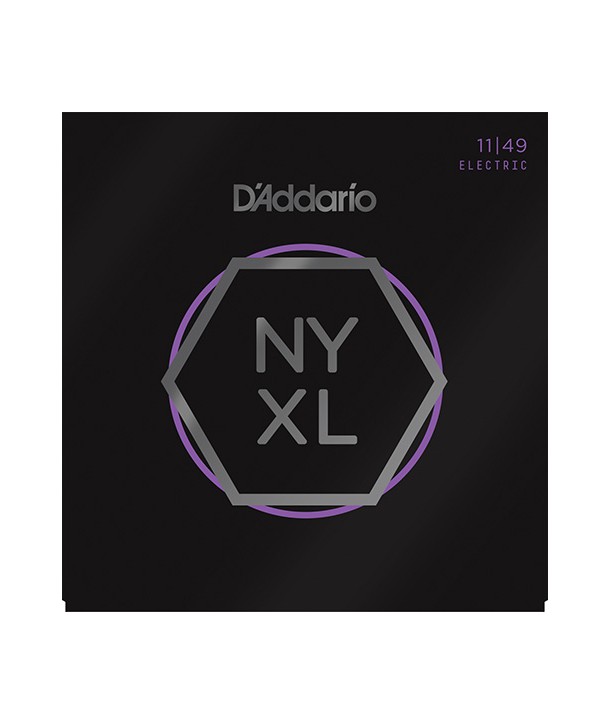 Jeu de Cordes électrique NYXL Medium 11-49 filé rond nickel