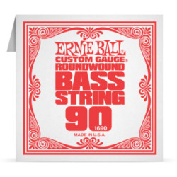 Corde à l'unité basse Ernie Ball nickel filé rond 090