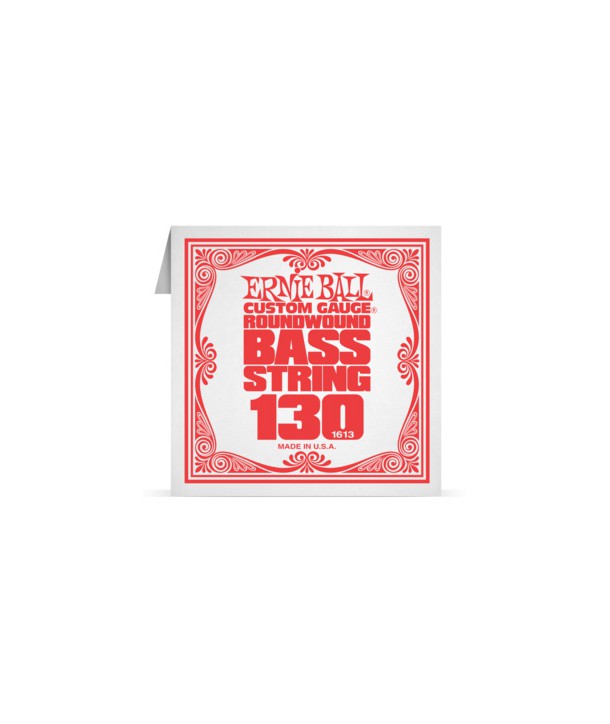 Corde à l'unité basse Ernie Ball nickel filé rond 130