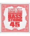 Corde à l'unité basse Ernie Ball nickel filé rond 045