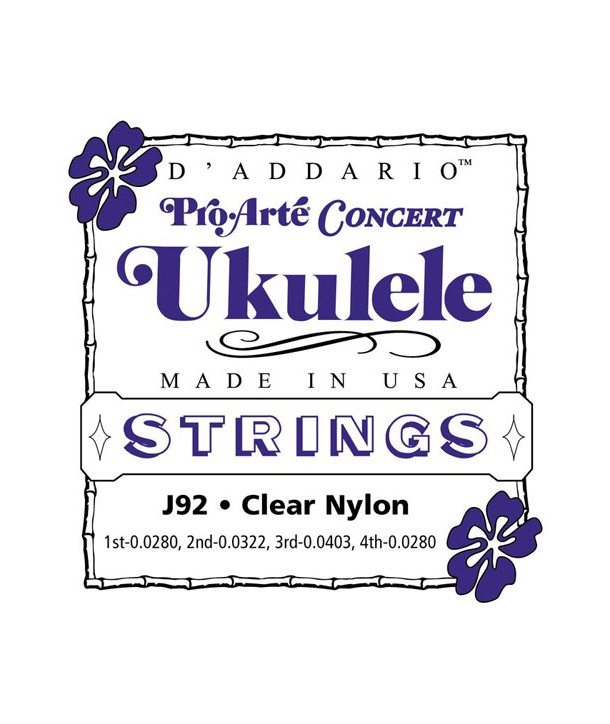 Jeu de cordes Proarte pour Ukulélé Tenor en Nylon
