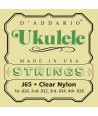 Jeu de cordes pour Ukulélé 4 Cordes Nylon
