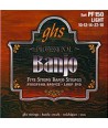 Jeu de 5 cordes pour pour Banjo PHOSPHORE BRONZE Light
