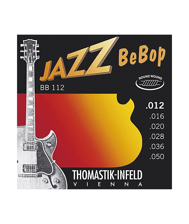 Juego de cuerdas eléctrica Jazz BeBop Light 12-50