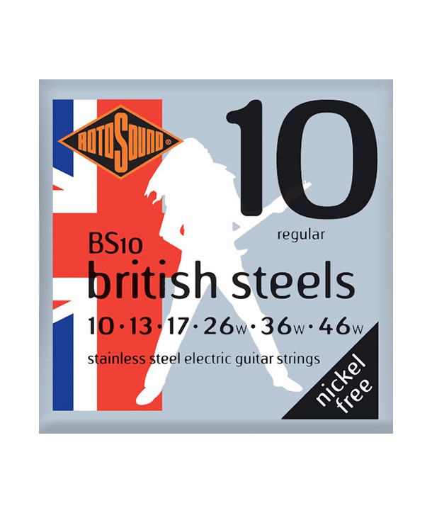 Electric strings set British Steels Regular 10-46