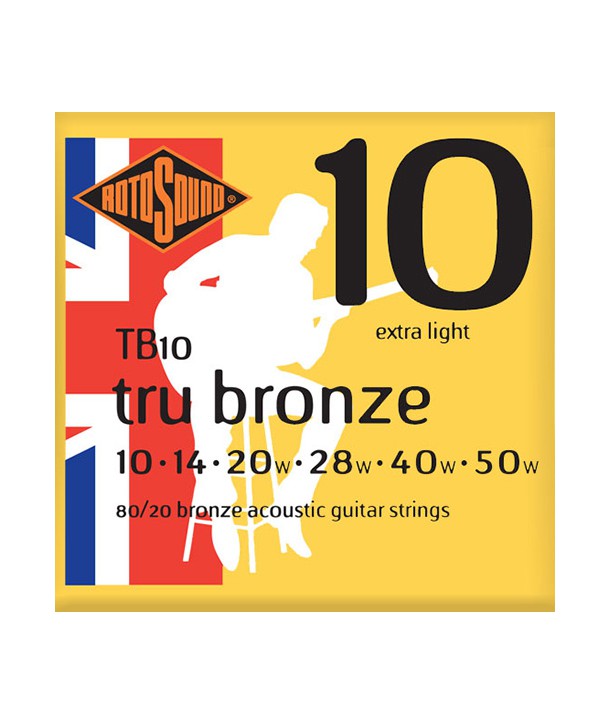 Acoustic strings set 80/20 bronze Tru Bronze Medium Light 12-54